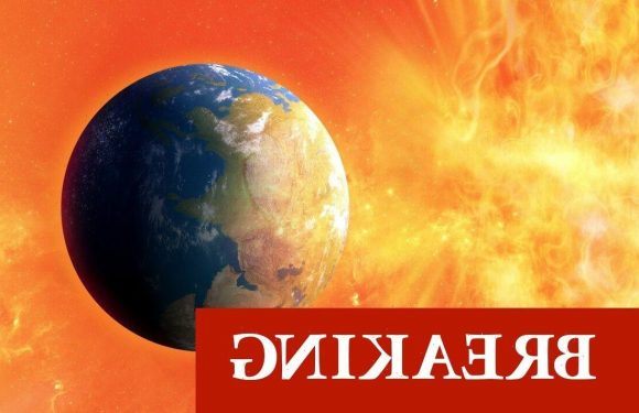 Solar storm: UK alert as Earth faces ‘glancing blows’ – sun erupts with ‘dozens’ of flares