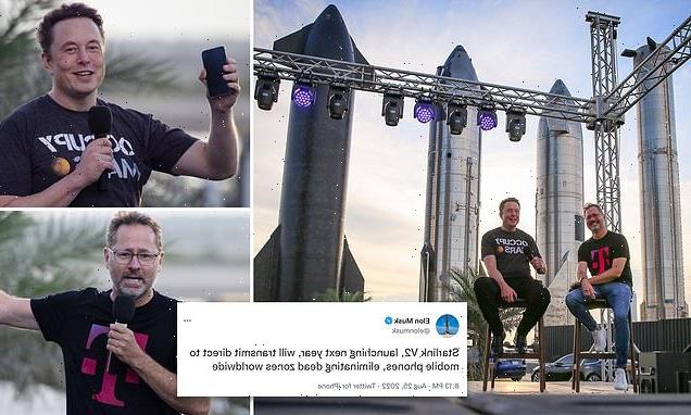 T-Mobile becomes FIRST carrier to team up with Elon Musk's SpaceX