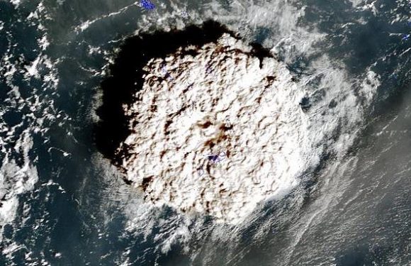 Tonga underwater volcano eruption could weaken the ozone layer