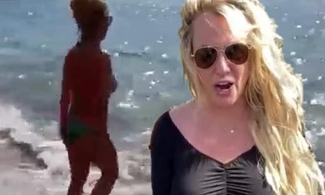Britney Spears shares pair of quick videos from idyllic vacation