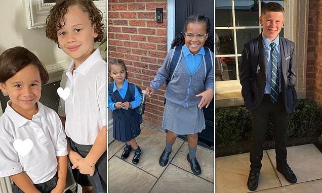 Coleen Rooney leads the proud parents sharing back to school photos