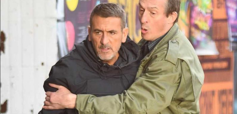 Coronation Street's Peter Barlow attacks protester as he is radicalised in shocking scenes | The Sun