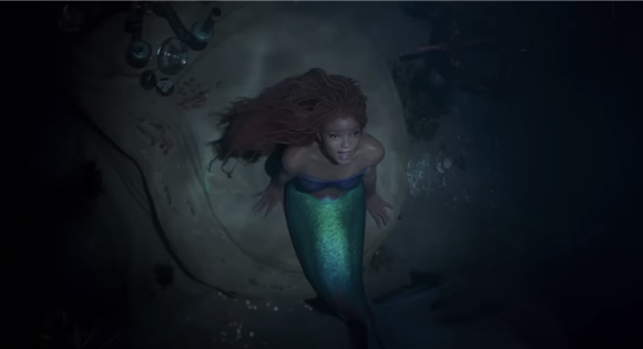 Halle Bailey Re-Creates Ariel's Costume Perfectly in the New "Little Mermaid"