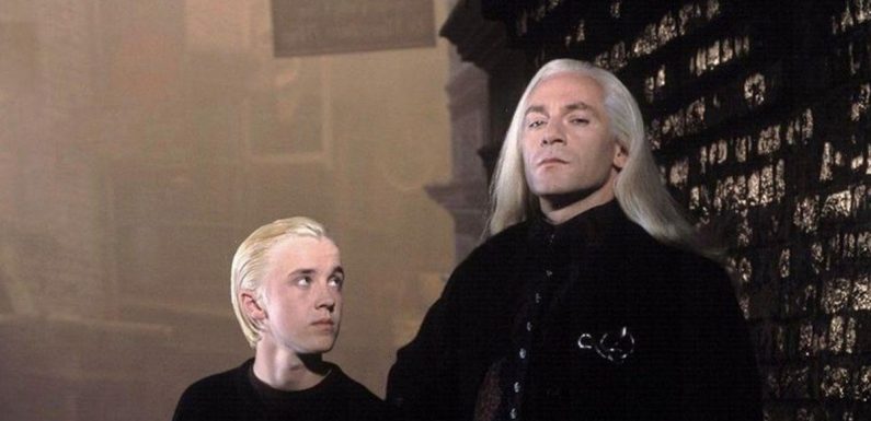 Harry Potter Draco and Lucius Malfoy stars unrecognisable in sweet reunion snap
