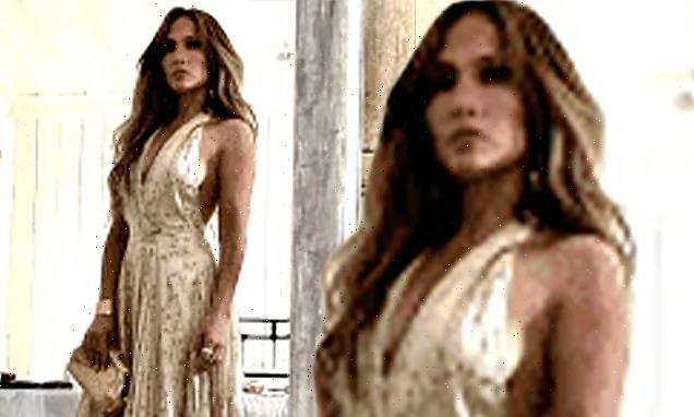 Jennifer Lopez's 4th wedding weekend gown revealed