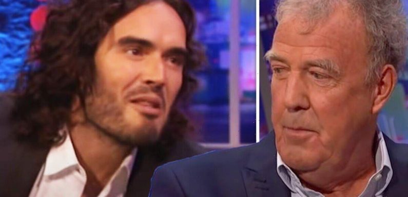 Jeremy Clarkson defends Russell Brand after uproar over pub plans