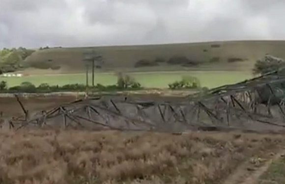 National Grid trading energy pylons for buried cables Dorset