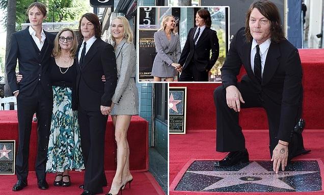 Norman Reedus gets a star on Hollywood Walk of Fame for Walking Dead