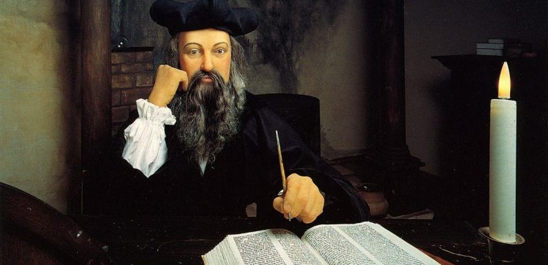 Nostradamus book sales rocket after predicting Queen’s death and ‘mystery king’