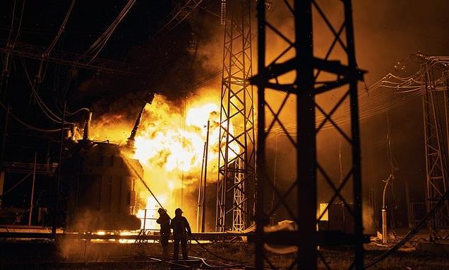 Russia bombs Ukrainian power plants as 'revenge' for Kharkiv rout