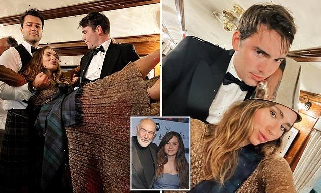 Sir Sean Connery's granddaughter during trip to scatter his ashes