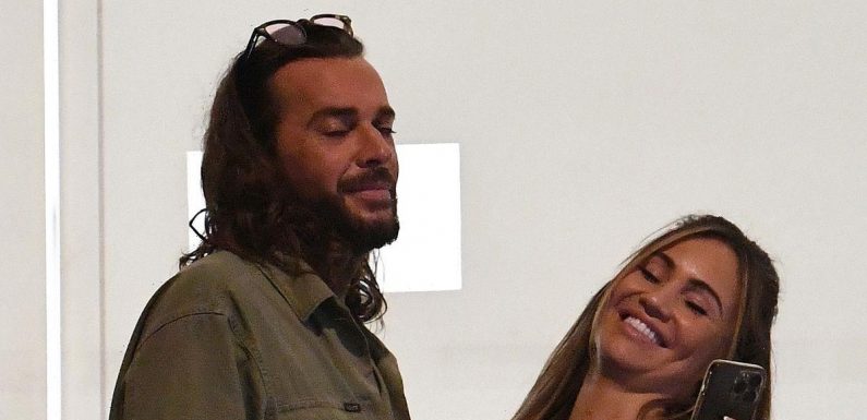 TOWIE’s Pete Wicks looks loved up with Gabriella Jane as they enjoy romantic date