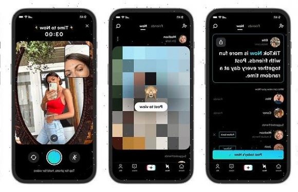 TikTok copies BeReal with TikTok Now feature