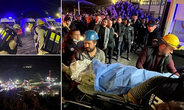 14 dead and 28 injured in Turkish mine explosion as dozens trapped