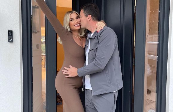 Billie Faiers confirms she's FINALLY moved into £1.4m mansion after 'a LOT of arguments' & shares awkward bed situation | The Sun