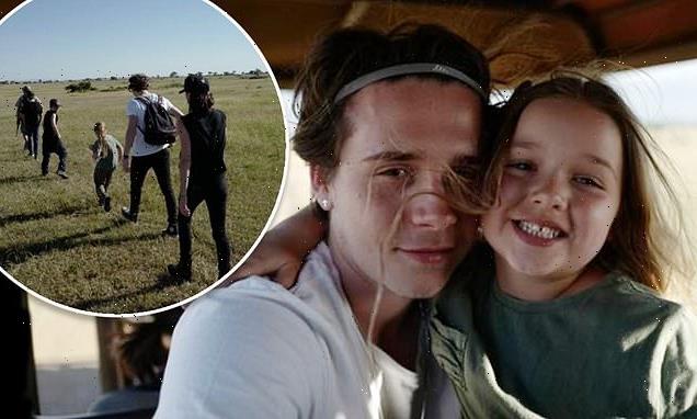 David and Victoria Beckham show their love for son Brooklyn