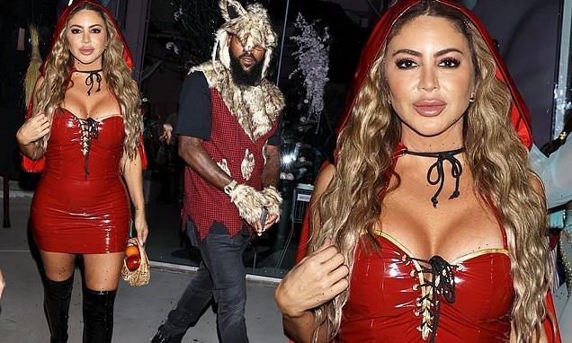EXCLUSIVE: Larsa Pippen and Marcus Jordan get cozy at Halloween Party
