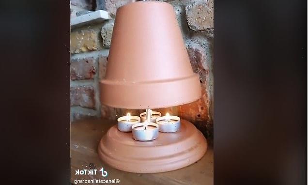 Experts warn against TikTok heating hack using plant pot and candle