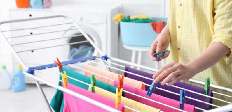 I can’t afford a tumble dryer so I found a genius way to dry my family's clothes – it’s really quick & works so well | The Sun