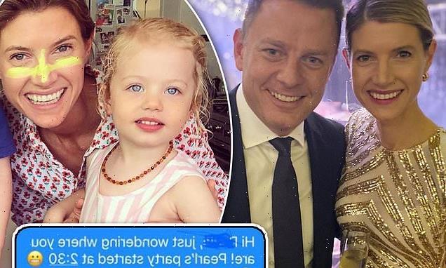 Jodie Speers leaks texts from children's entertainer who ditched party