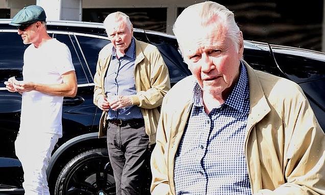 Jon Voight makes RARE outing with son James Haven in Beverly Hills