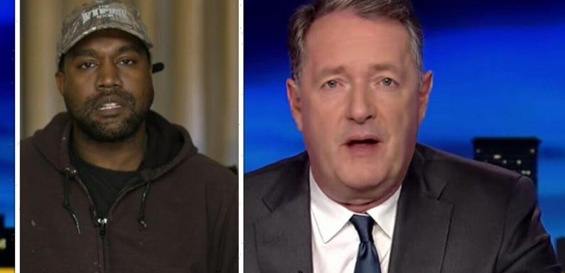Kanye West erupts at Piers Morgan for ignoring his ‘trauma’
