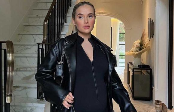 Molly Mae reveals huge hole in the ceiling of her £3.5m mansion after making major bathroom change for unborn baby | The Sun