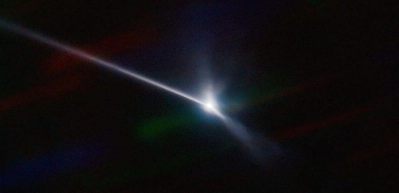 NASA leaves 6,000-mile trail comet after smashing into asteroid