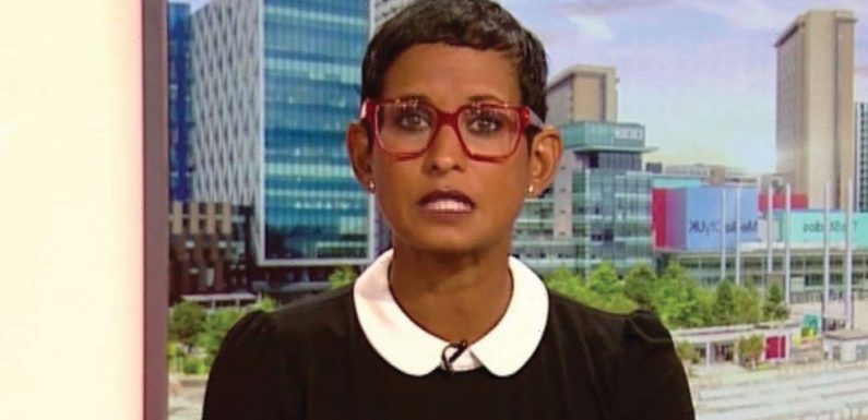 Naga Munchetty bids emotional farewell to BBC colleague as he quits TV show