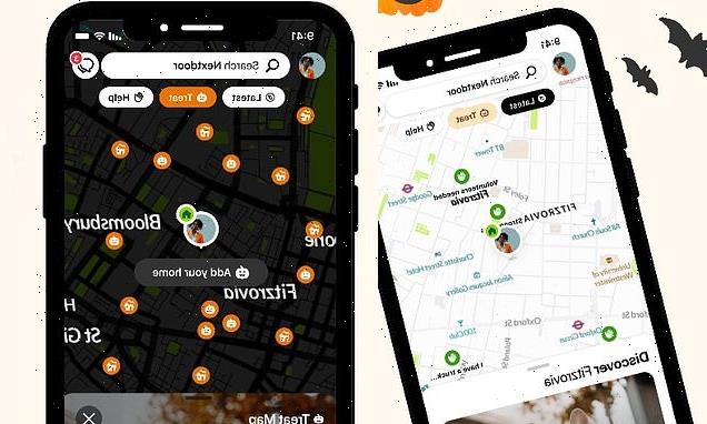 Nextdoor releases 'Treat Map' to help users find sweets at Halloween