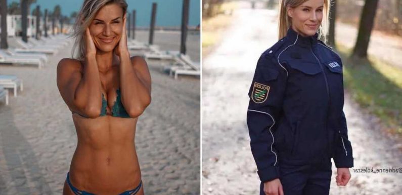 People say I’m Germany’s hottest cop – creepy men have asked me to arrest them and my boss has seen my racy snaps | The Sun