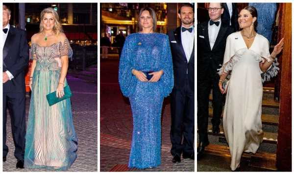 Princesses Victoria and Sofia dazzle at concert with Queen Maxima