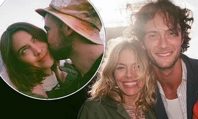 Sienna Miller parties alongside boyfriend Oli Green and her ex