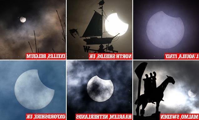 Solar eclipse: Stunning photos show the sun over UK, Italy and Turkey