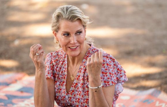 Sophie Wessex dons floral tea dress in deeply poignant visit to Malawi