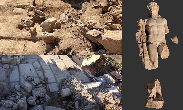 Stunning 2,000-year-old statue of Roman god Hercules found in Greece