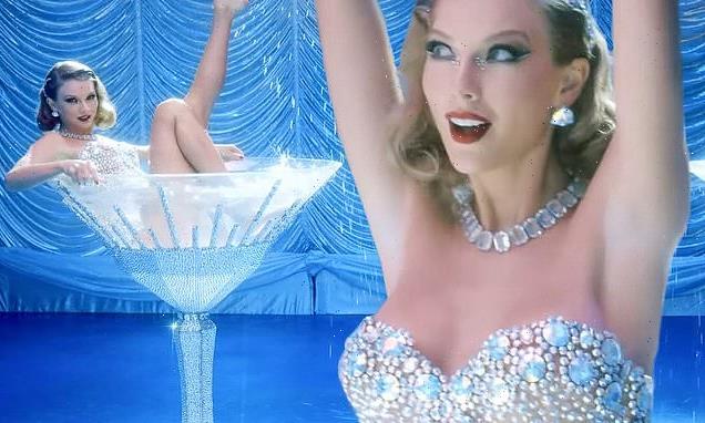 Taylor Swift performs burlesque with Dita Von Teese in Bejeweled video