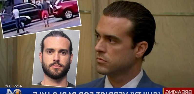 Telenovela Star Pablo Lyle Found GUILTY Of Manslaughter Following 2019 Road Rage Incident Caught On Video