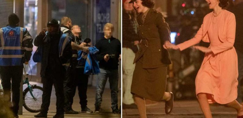 The Crown filming HALTED for two nights after drones fly over set forcing them to up security | The Sun