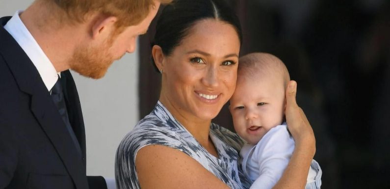 The moment Prince Harry and Meghan Markle’s son Archie revealed his adorable American accent