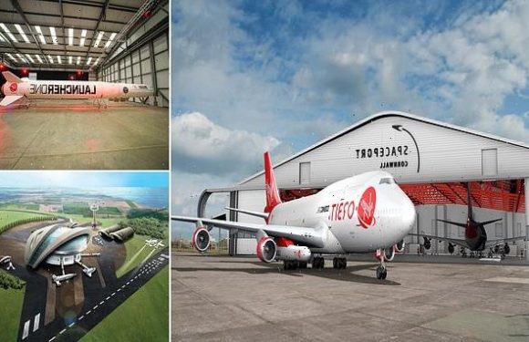 Virgin Orbit space plane to arrive in Cornwall this week for UK launch