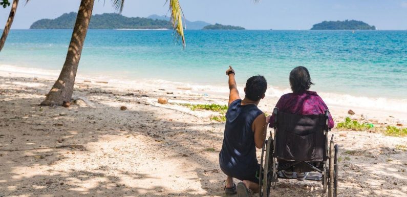 Bloke, 81, ‘killed wife by wheeling her into the ocean because he was tired’