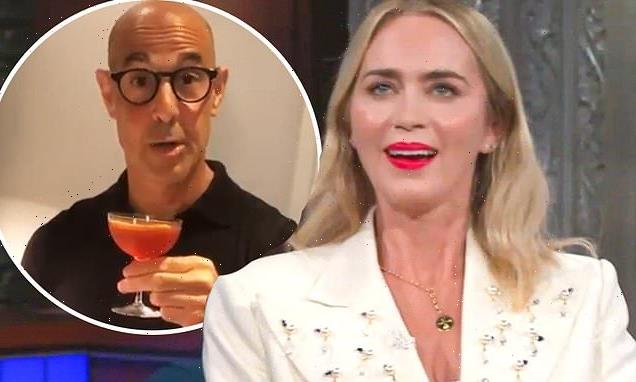 Emily Blunt says brother-in-law Stanley Tucci enjoys being sex symbol