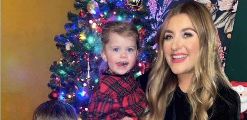 Gogglebox star Izzi Warner unveils stunning Christmas tree complete with its own fence