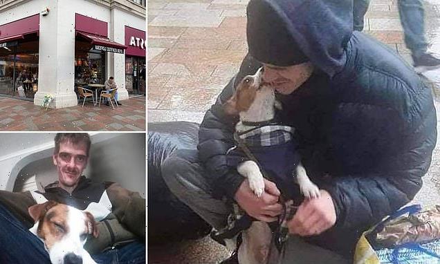 Homeless man made last bed for Jack Russell before dying outside Costa
