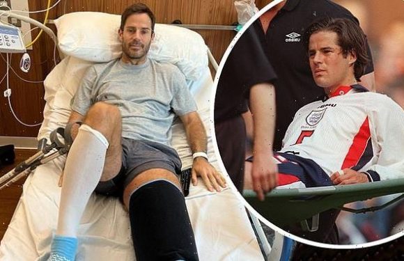 Jamie Redknapp, 49, reveals he's undergoing knee replacement surgery