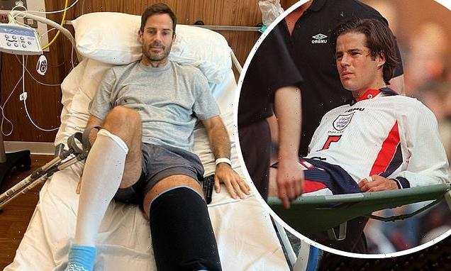 Jamie Redknapp, 49, reveals he's undergoing knee replacement surgery
