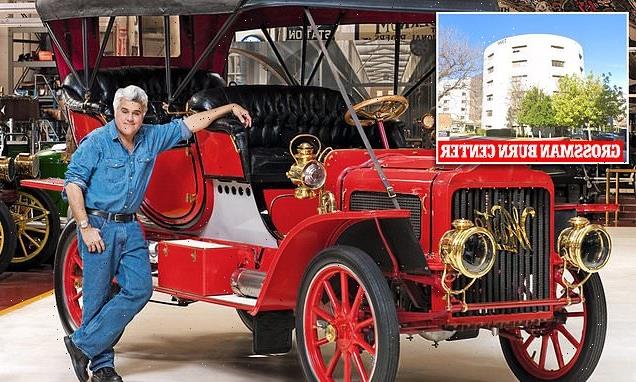 Jay Leno reveals a friend 'smothered the flames' after steam car fire