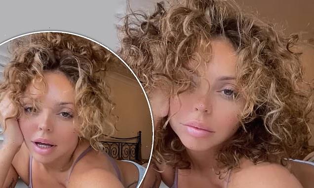 Jesy Nelson shows off her natural curls in stunning social media video