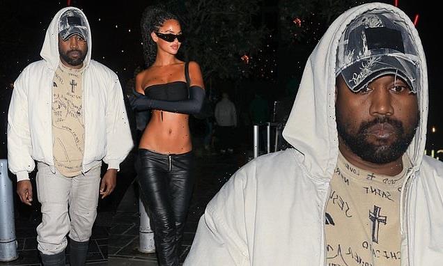 Kanye West steps out for dinner date with his girlfriend Juliana Nalu